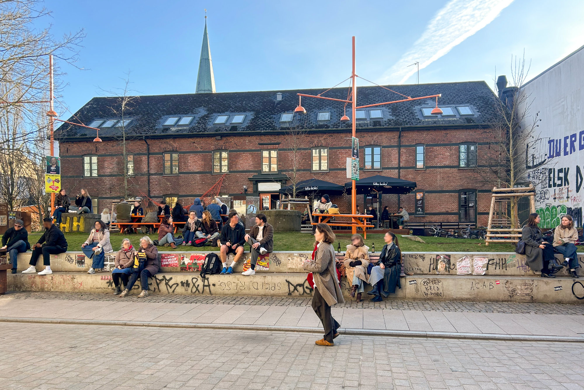 Stemningsfuldt atelier i Latinerkvarteret